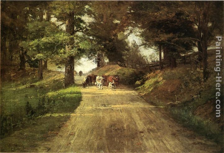 Theodore Clement Steele An Indiana Road